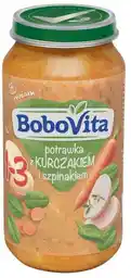 BoboVita obiadek Potrawka z kurczakiem i szpinakiem 250g