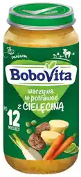 BoboVita obiadek Warzywa w potrawce z cielęciną 250g