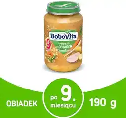 BoboVita Obiadek warzywa ze schabem i kluseczkami 190g