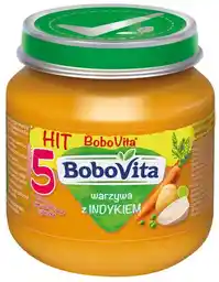 BoboVita Obiadek warzywna z indykiem 125g