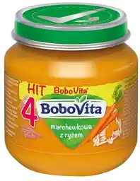 BoboVita Zupka marchewkowa z ryżem 125g