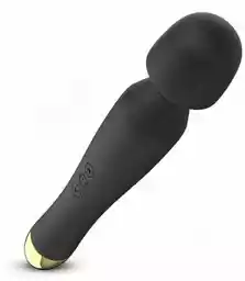 Boss Series Fox Silicone Massager Black u6v - Wibrator wand