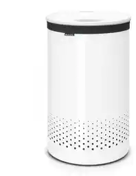 Brabantia Kosz na bieliznę 60L White / Dark Grey Plastic Lid 242380