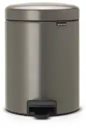 Brabantia Kosz Pedałowy NEWICON 5L Platinum 112683