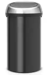 Brabantia Kosz TOUCH BIN 60L Matt Black Matt Steel FPP 402548