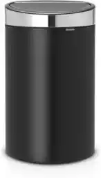 Brabantia Kosz TOUCH BIN NEW 40L Matt Black Matt Steel FPP 114847