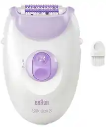 BRAUN Depilator Silk Epil 3 3-000 Biało-fioletowy