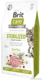 Brit - CARE Cat Sterilized Karma sucha wieprzowina dla kota 2kg