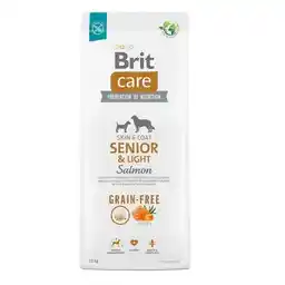 Brit Care Dog Grain-Free Senior & Light, łosoś i ziemniaki - 12 kg