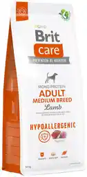 Brit Care Dog Hypoallergenic Adult Medium Breed, jagnięcina i ryż - 12 kg