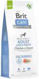 Brit Care Dog Sustainable Adult Large Breed, kurczak i insekty - 12 kg