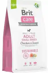 Brit Care Dog Sustainable Adult Small Breed, kurczak i insekty - 7 kg