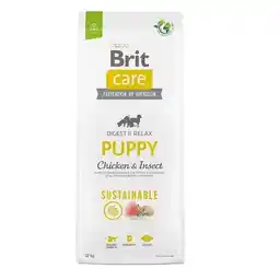 Brit Care Dog Sustainable Puppy, kurczak i insekty - 12 kg