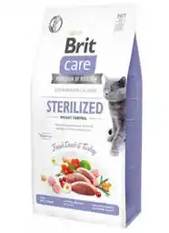 Brit Care Grain-Free Sterilized Weight Control - sucha karma dla kota - 2 kg