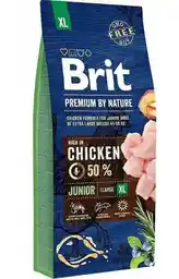 Brit Premium By Nature Junior XL 15kg