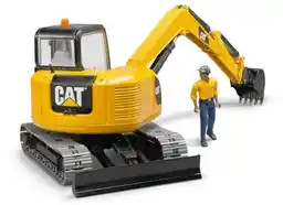 Bruder Koparka Minikoparka Cat Caterpillar 02466