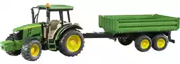 BRUDER Traktor Profi John Deere 5115M z przyczepą wywrotką BR-02108