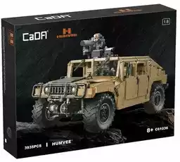 CADA Klocki Humvee Samochód pancerny wojskowy C61036W