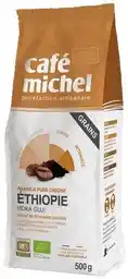 Cafe Michel Kawa Ziarnista Arabica 100 procent Moka Sidamo Etiopia Fair Trade Bio 500 G