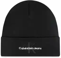 Calvin Klein Czapka Mono Logo Embro K50K512460 Czarny