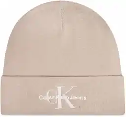 Calvin Klein Czapka Mono Logo Embro K60K612668 Beżowy