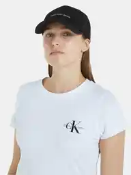 Calvin Klein Jeans Czapka z daszkiem Institutional Cap K60K608849 Czarny