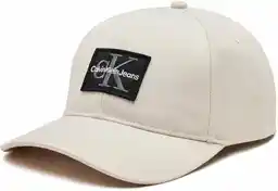 Calvin Klein Jeans Czapka z daszkiem Mono Logo Patch Cap K50K512149 Beżowy