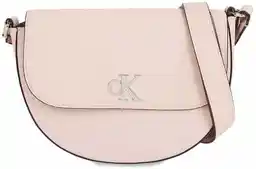 Calvin Klein Jeans Torebka Minimal Monogram Saddle Bag22 T K60K611961 Różowy