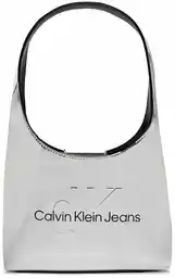 Calvin Klein Jeans Torebka Sculpted Arc Shoulderbag22 K60K611860 Srebrny