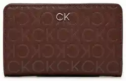 Calvin Klein portfel damski brązowy K60K612683