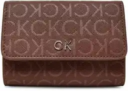 Calvin Klein portfel damski brązowy K60K612684