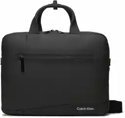 Calvin Klein Torba na laptopa Rubberized Conv Laptop Bag K50K511712 Czarny