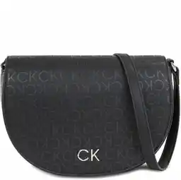 Calvin Klein Torebka CK Daily Saddle Bag_Epi Mono K60K611879 Czarny