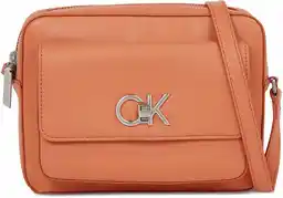 Calvin Klein Torebka Re-Lock Camera Bag W/Flap K60K611083 Brązowy