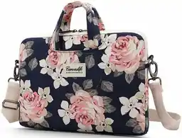 Canvaslife Torba na laptopa Briefcase 15-16 cali Navy Rose