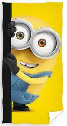 Carbotex Ręcznik kąpielowy dla dzieci Minionki Bob Cię widzi 70x140cm