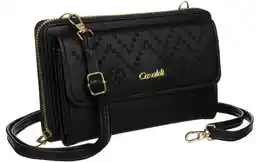 Cavaldi Portfel listonoszka 2w1 PU M-13-2268 Black czarny