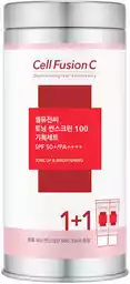 Cell Fusion C Toning Sunscreen 100 SPF 50 Tonujący krem z wysoka ochroną przeciwsłoneczną 2 x 35 ml