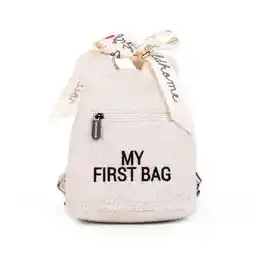 Childhome Plecak dziecięcy My First Bag Teddy Bear White