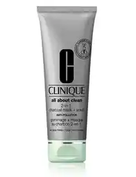 CLINIQUE All About Clean Charcoal Mask + Scrub Anti Pollution Maseczka do twarzy 100 ml