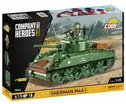 COBI Company of Heroes 3 Sherman M4A1-3044