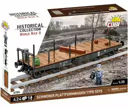 COBI Historical Collection World War II Schwerer Plattformwagen Type SSYS-6284