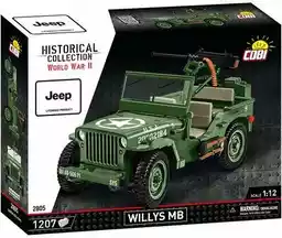 COBI Historical Collection World War II Willys MB & M2 Gun-2805