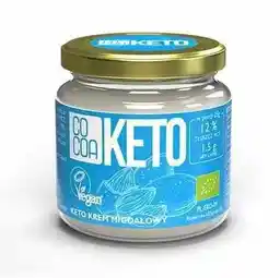 COCOA Krem Migdałowy Keto Z Olejem Mct Bez Dodatku Cukru Bio 200g