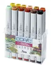 COPIC Classic Kolory Jesieni Markery zestaw 12szt