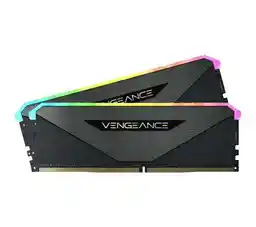 Corsair Vengeance RGB RT DDR4 16GB 2 x 8GB 3600 CL18 Czarny Pamięć RAM CMN16GX4M2Z3600C18