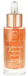 Crystallove Rose Quartz Shimmer Serum Serum z kwarcem różowym i bisabololem 30 ml