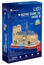 Cubicfun Puzzle 3D CUBIC FUN LED Notre Dame L173H (149 elementów)