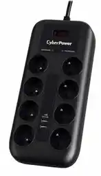 Cyberpower Listwa przepięciowa P0820SUF0-FR 8xFR/2xUSB