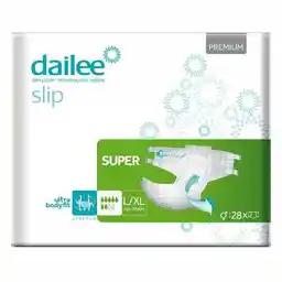 Dailee Slip Premium Super pieluchomajtki L XL 30szt